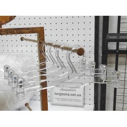 Вішалка-прищепка для нижньої білизни W27 (прозора)